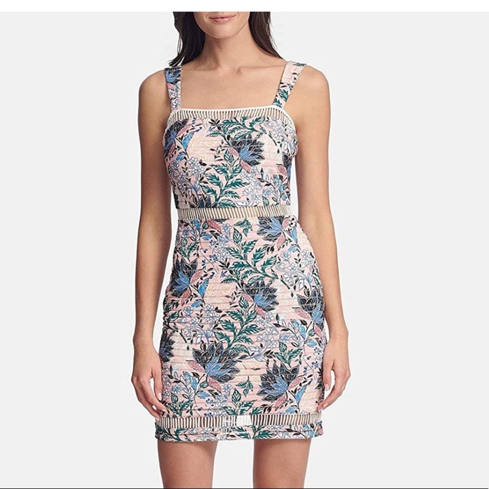 Guess 2 Bodycon floral dress NWT